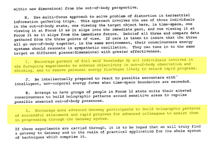 CIA gateway process document page 28 with highlight lines.