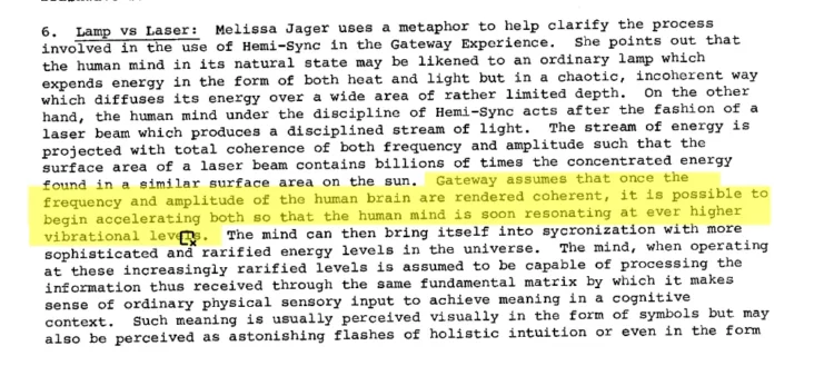 CIA gateway process document section 6 with highlight lines.