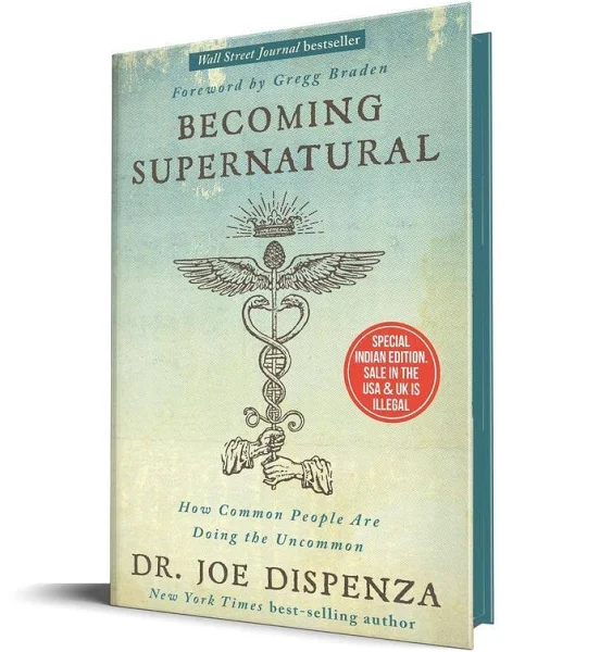 Manifestation book “Becoming Supernatural” by Dr. Joe Dispenza cover image. 