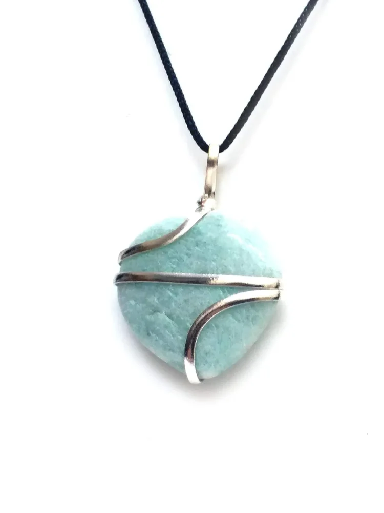 Amazonite for a attracting good luck, balancing energies, and providing calming vibrations.