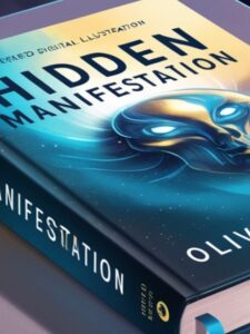 Hidden manifestation book cover.