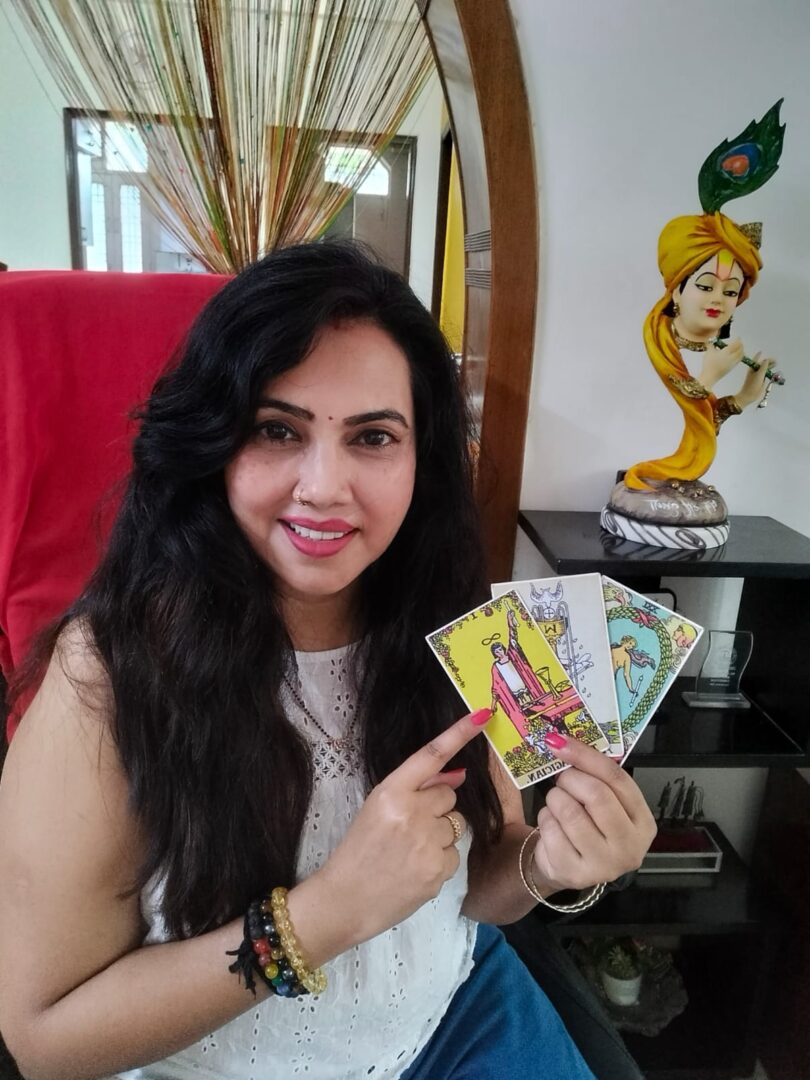 Picture of Ranjna ji, she is Tarot reader.
