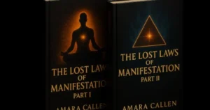 The lost laws of manifestation book cover image.