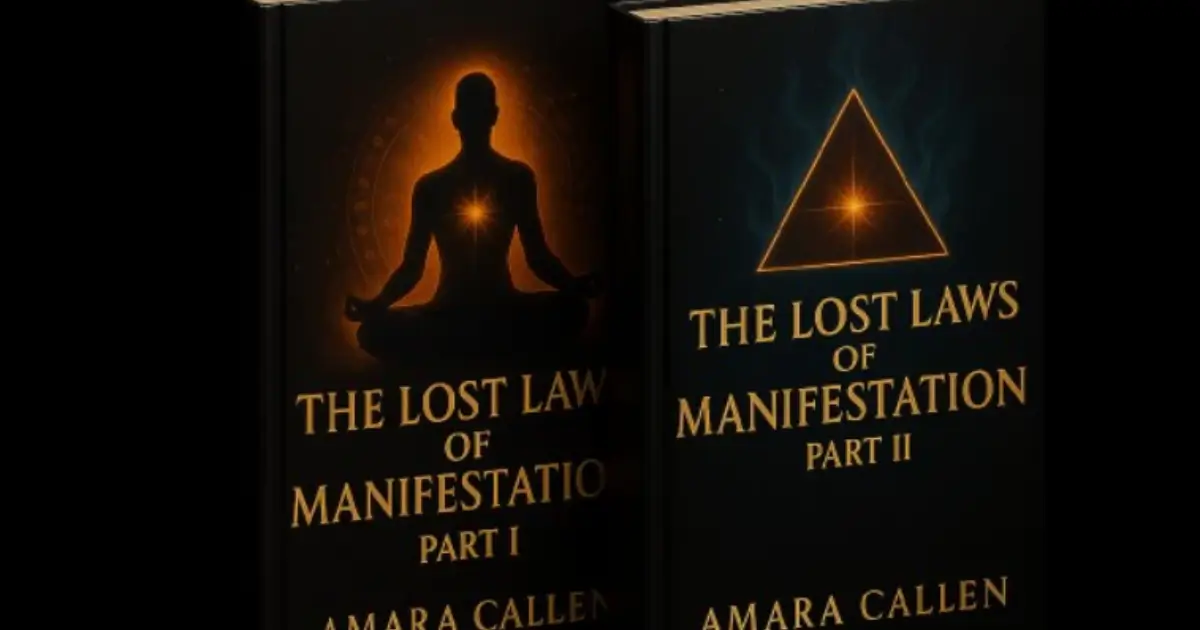 The lost laws of manifestation book cover image.